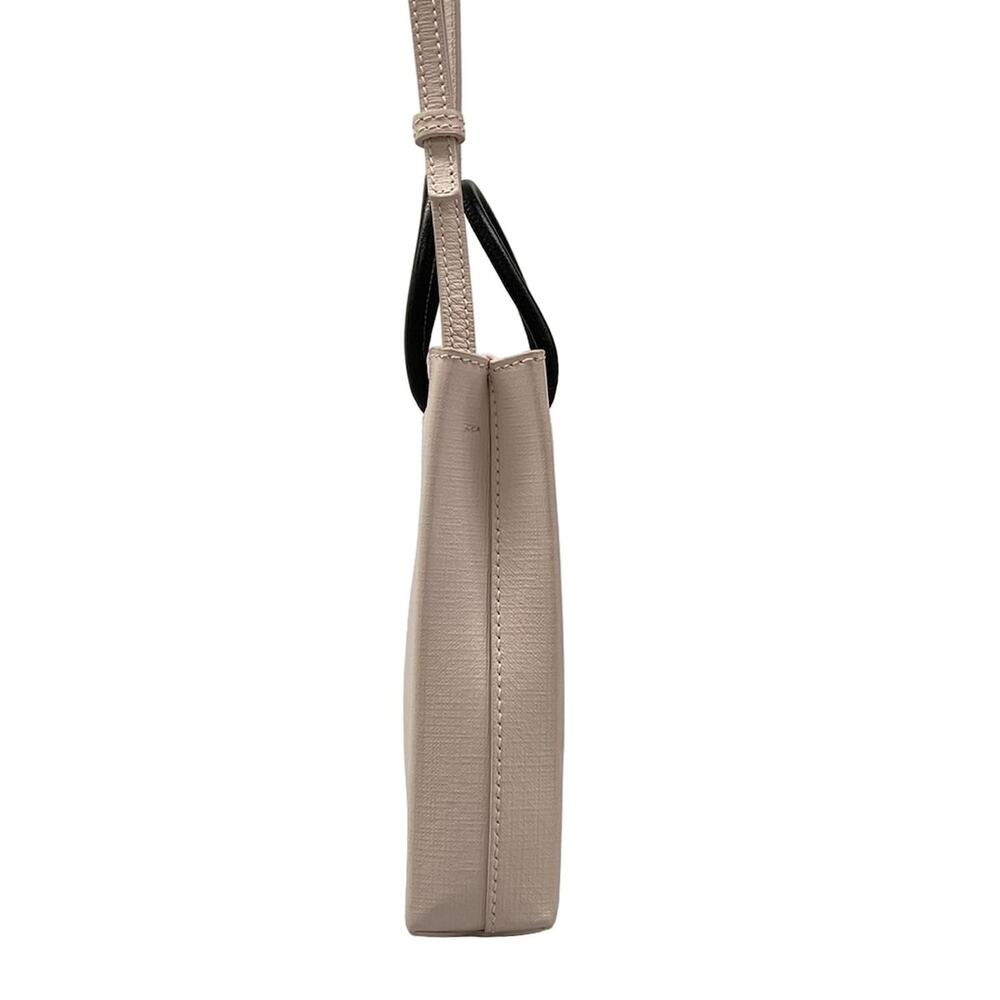 Balenciaga Shopping Phone Holder Shoulder Bag 593826 Light Pink Black - Picture 2 of 15